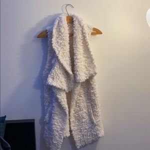 Fuzzy cardigan